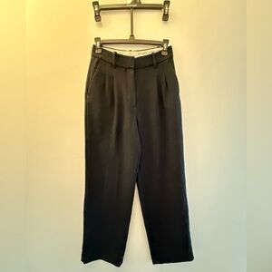 Aritzia effortless pants black size 2